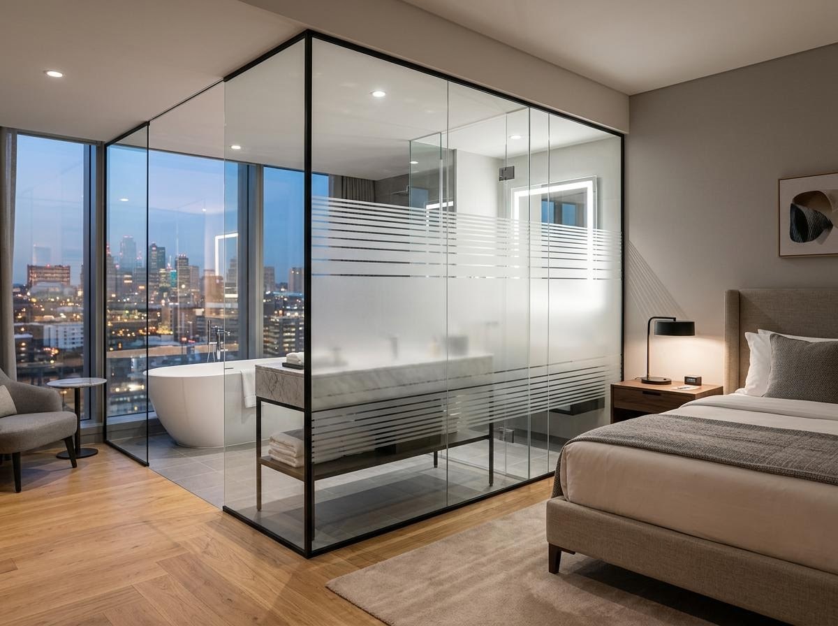 Hotelsuite Sichtschutz Hamburg