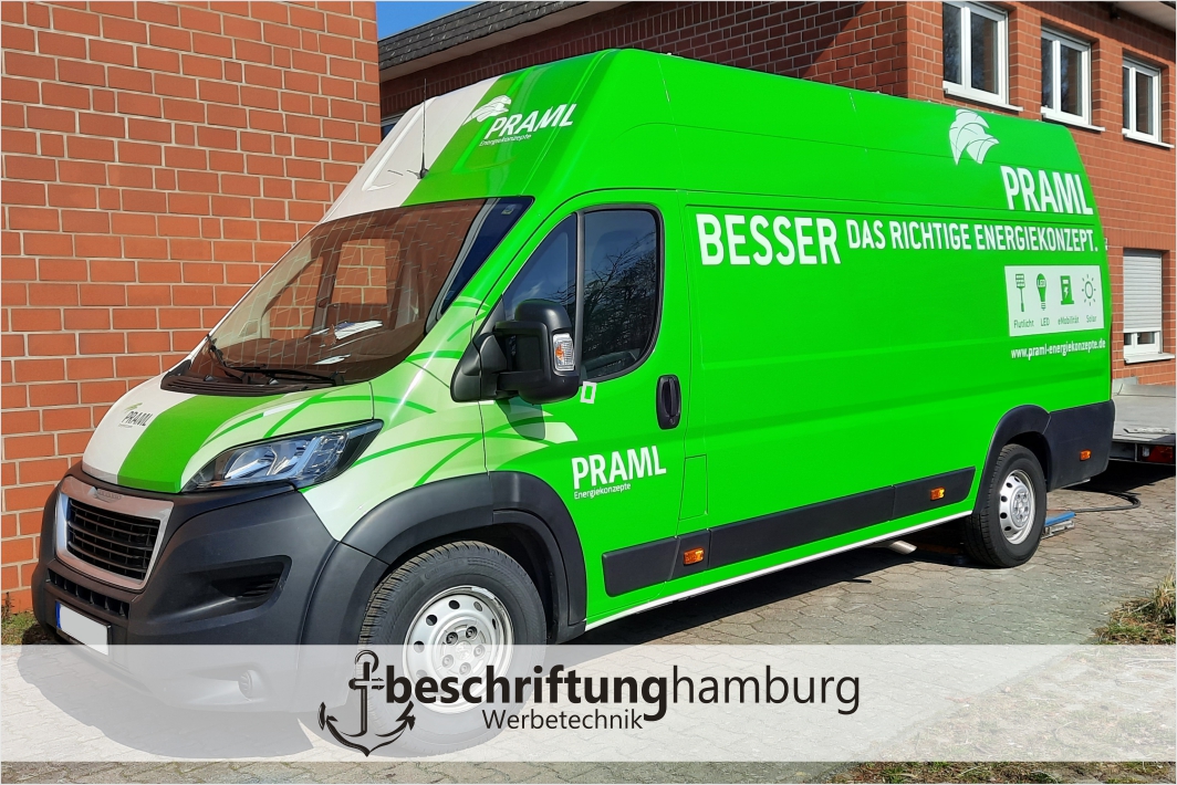 LKW-Beschriftung mit Aufkleber und Folienschriften