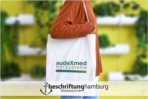 Bedruckte Stoffbeutel für Apotheken, Bio-Märkte und Supermarkt in Hamburg
