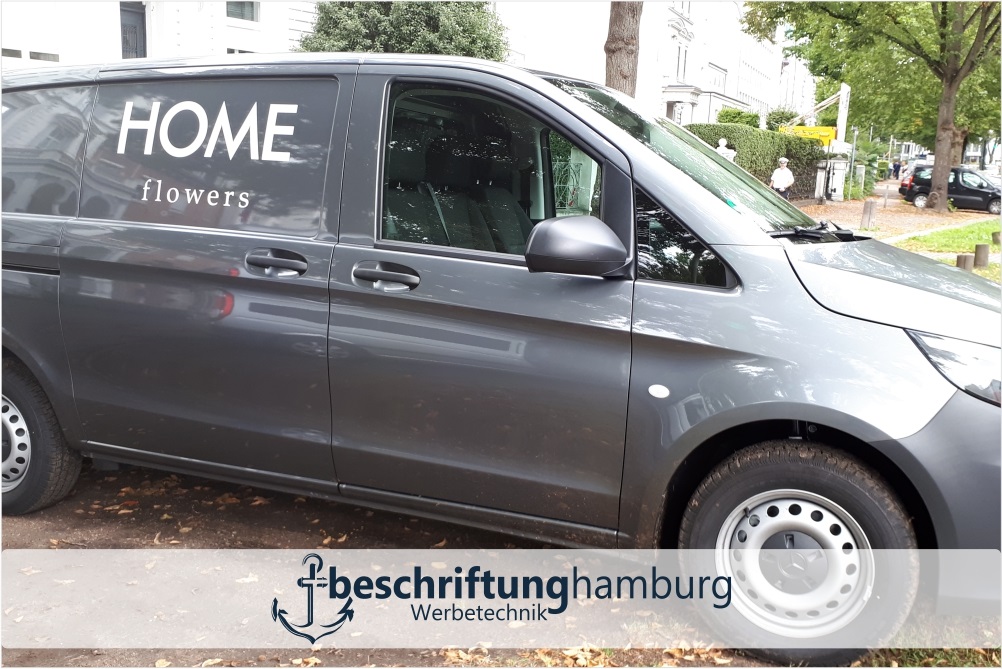 Mercedes Transporterbeschriftung in Hamburg