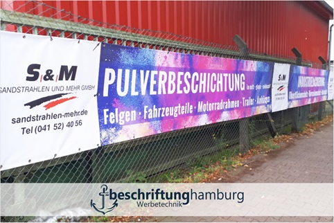 Werbeplanen aus PVC-Banner für Hamburger Handwerker