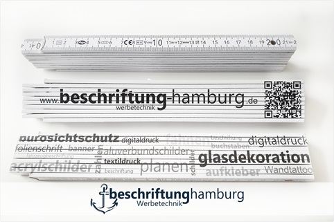 bedruckte Adga 250 Zollstöcke in Hamburg für Handwerker und Bauabeiter